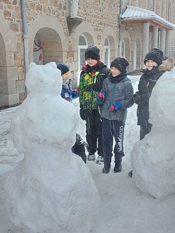 Visuel : Sous la neige !