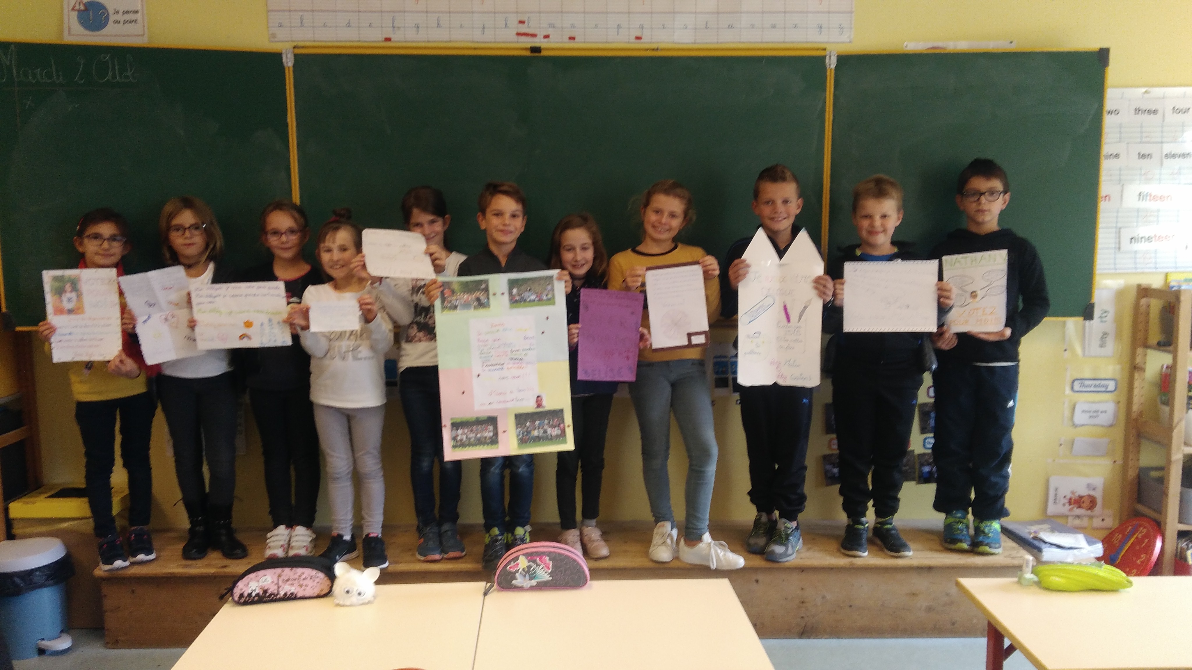 Visuel : Elections des dlgus de classe