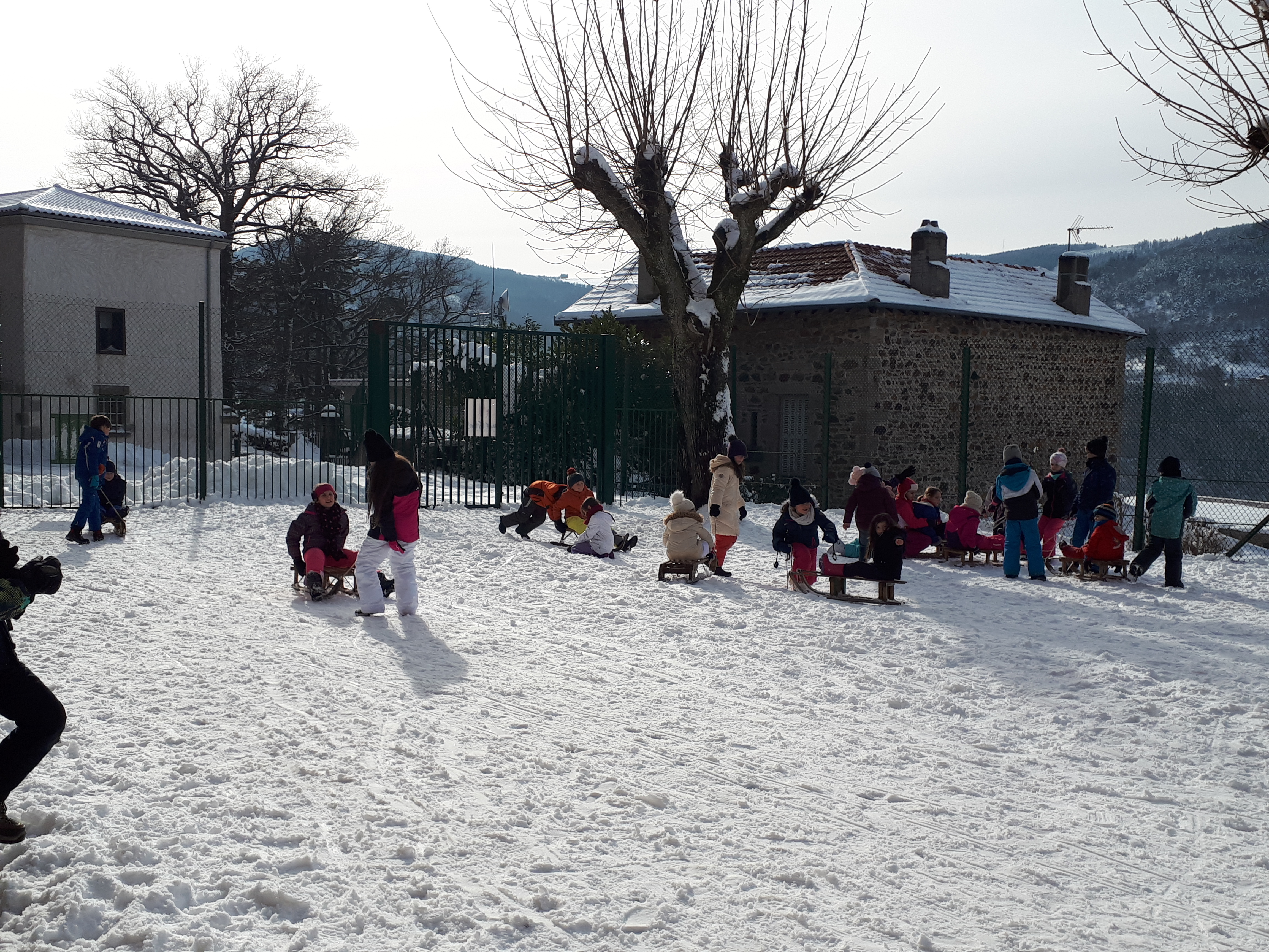 Visuel : Sous la neige !